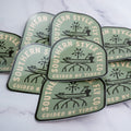 Southern Style Fly Company Guided by Tides Sticker for fly fishing and skiff gear